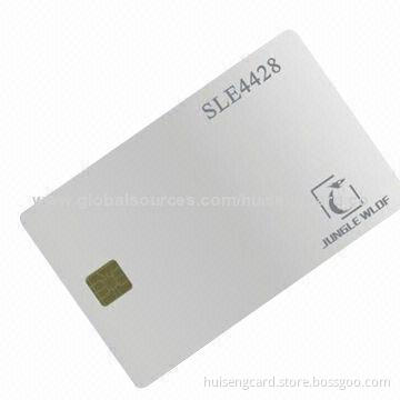 Contact cards, made of PVC